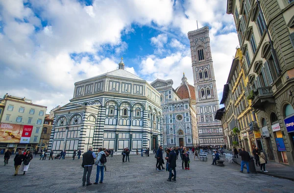 Florencia Italia 2020 Catedral Santa Maria Del Fiore Duomo Desde —  Fotos de Stock