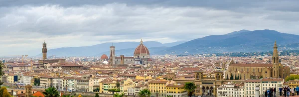 Флоренция Италия Августа 2019 Года Панорама Флоренции Флоренция Площади Микеланджело — стоковое фото