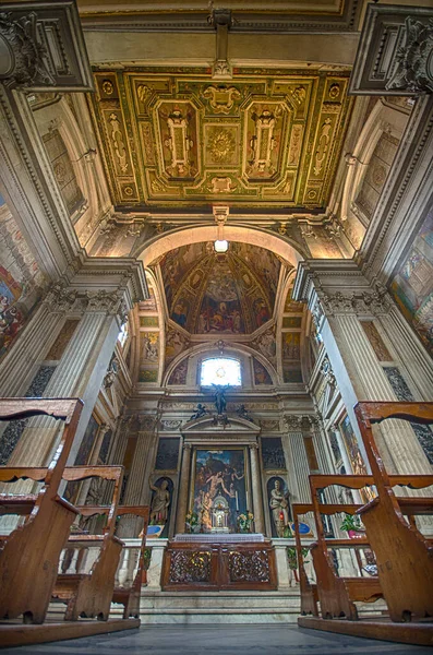 Florencia Italia 2020 Basilica Della Santissima Annunziata Iglesia Santissima Annunziata — Foto de Stock