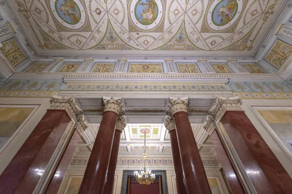 Αγία Πετρούπολη Ρωσία Δεκεμβρίου 2019 Εσωτερικό Του Κρατικού Μουσείου Ερμιτάζ — Φωτογραφία Αρχείου