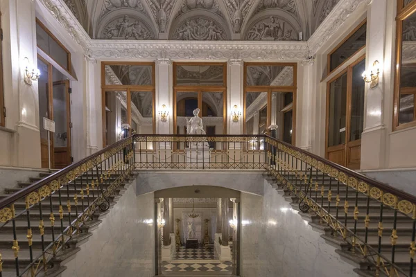 São Petersburgo Rússia Dezembro 2019 Interior Museu Estatal Russo Hermitage — Fotografia de Stock