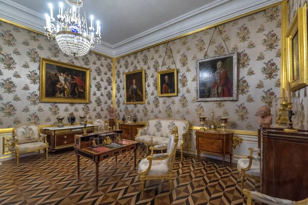 Peterhof Palace Interior São Petersburgo Rússia Encomendado Por Pedro Grande — Fotografia de Stock