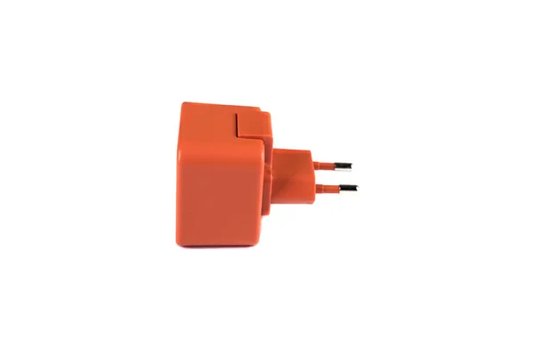 Charging Orange Color Socket — Stock Photo, Image