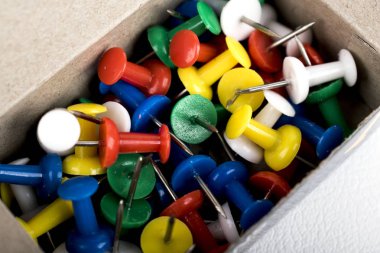 düğmeleri Kırtasiye kutusu