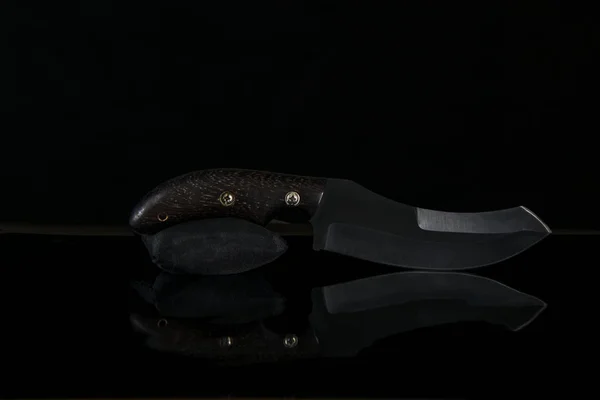 Couteau Courbe Machette Chasse — Photo