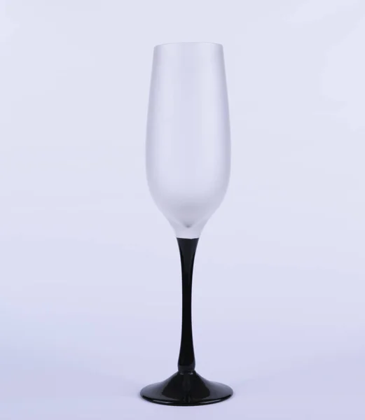 Ποτήρι Κρασιού Λευκό Φόντο — Φωτογραφία Αρχείου