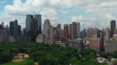 New York cityscape Dolly atış