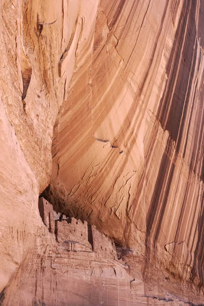 Ünlü Anasazi Uçurumdan Kanyon Chelly Ulusal Anıt Arizona Abd Konut — Stok fotoğraf
