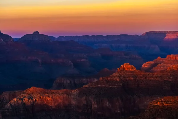 Schöne Grand Canyon Landschaft Mit Blick Vom Hopi Punkt Mit — Stockfoto
