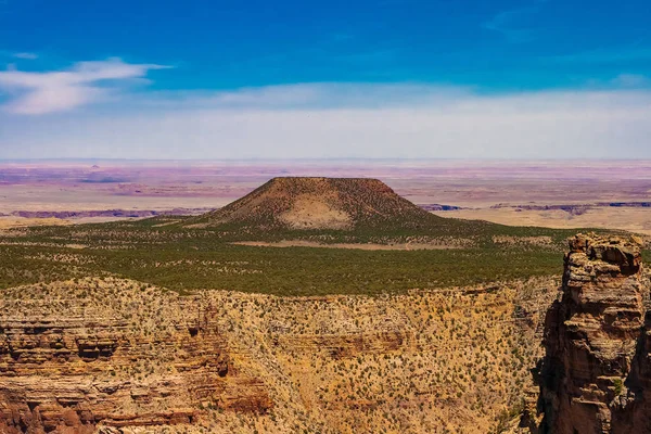 Montanha Cedro Localizada Borda Sul Grand Canyon National Park Arizona — Fotografia de Stock