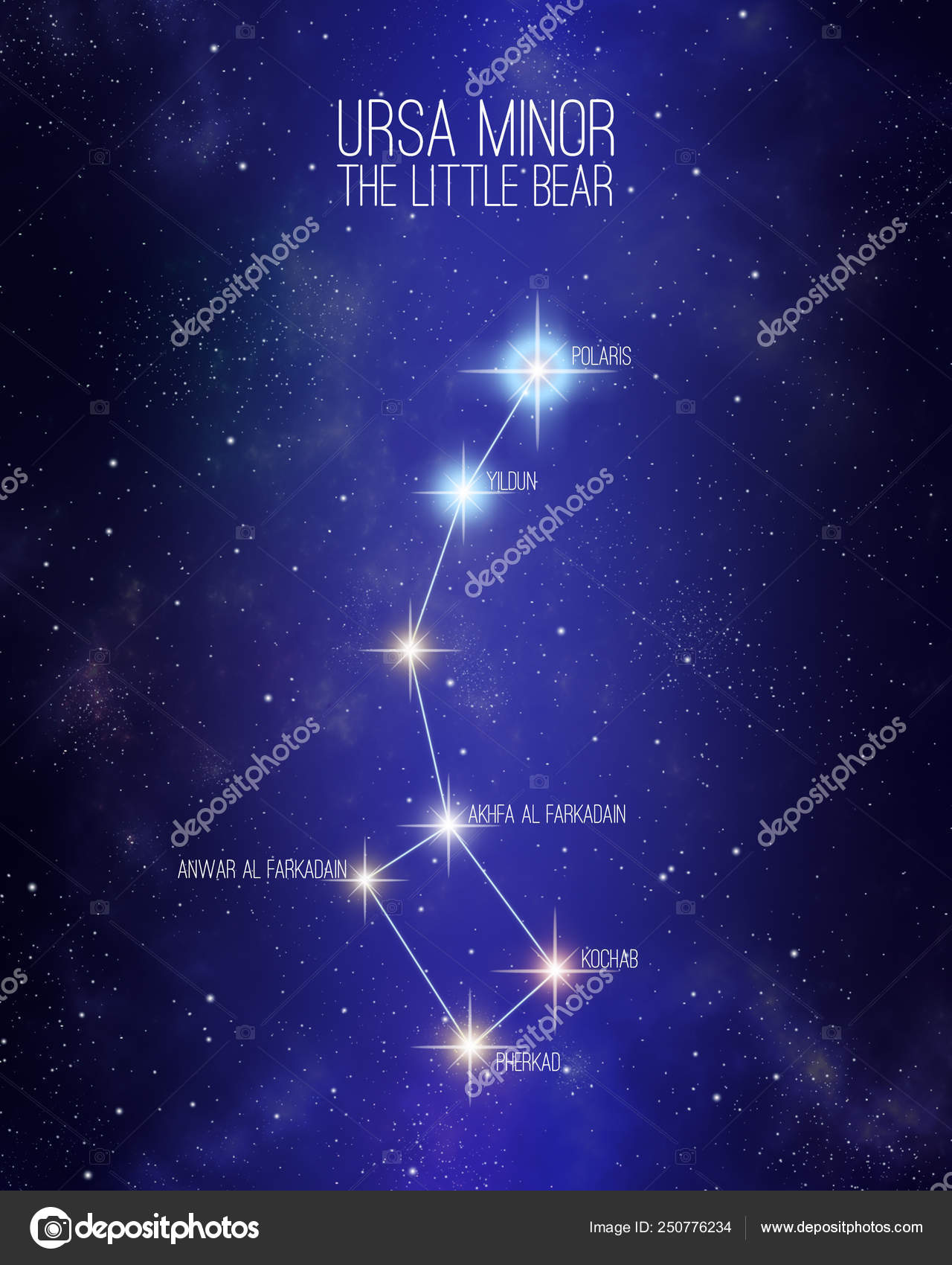 Малая И Большая Медведица Созвездие Фото