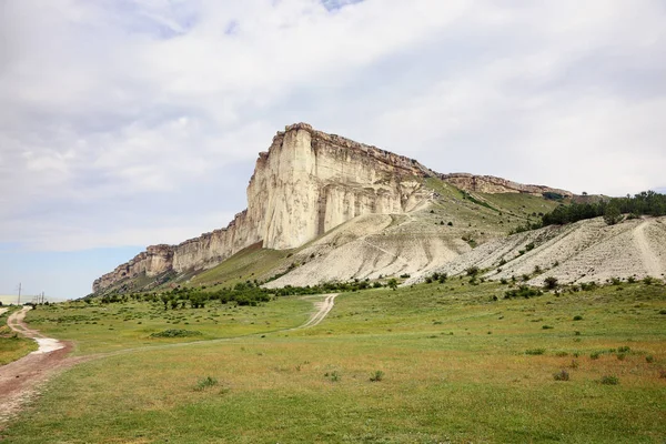 Weißer Felsen aq qaya — Stockfoto