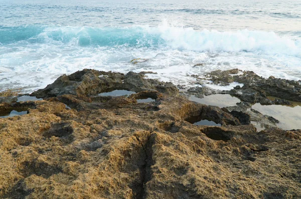 Kıbrıs'ta Coral Bay Sea, adada yaz — Stok fotoğraf