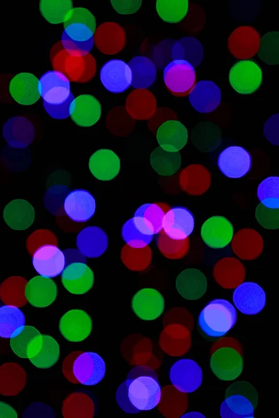 Luci di Natale sfocati sfondo — Foto Stock