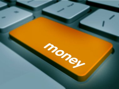 Etiketli bilgisayar klavyesi tuşları