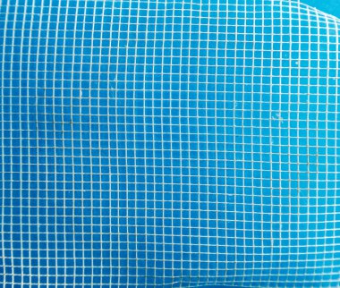 Kare bölümlü parlak mavi doku