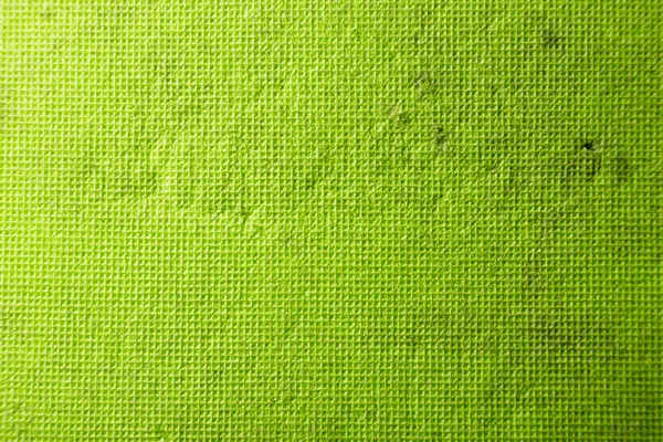 Textura verde brilhante composta por pequenos quadrados com arranhões e arranhões — Fotografia de Stock