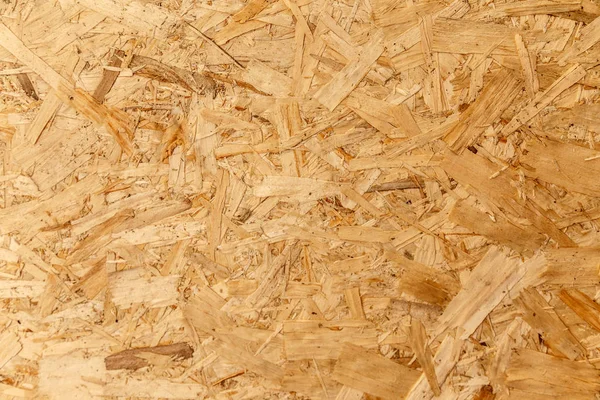 Fondo del panel de madera prensado, textura sin costuras del tablero de filamento orientado - OSB — Foto de Stock