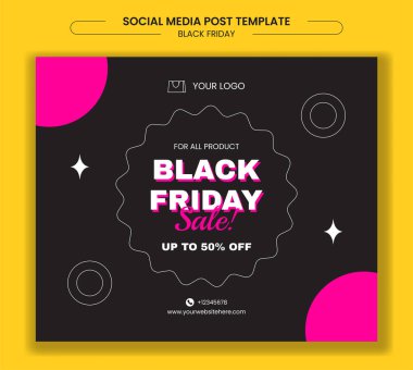 Kara Cuma Satış Etkinliği Posta Tasarımı Düz Çizim El Çizim Şablonları Arkaplan Resimleri