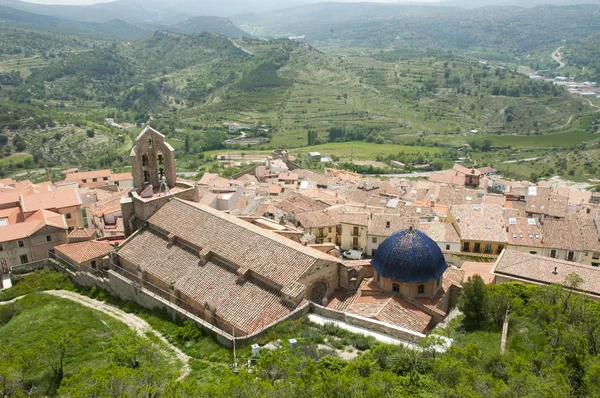 Morella Dorf Spanien — Stockfoto