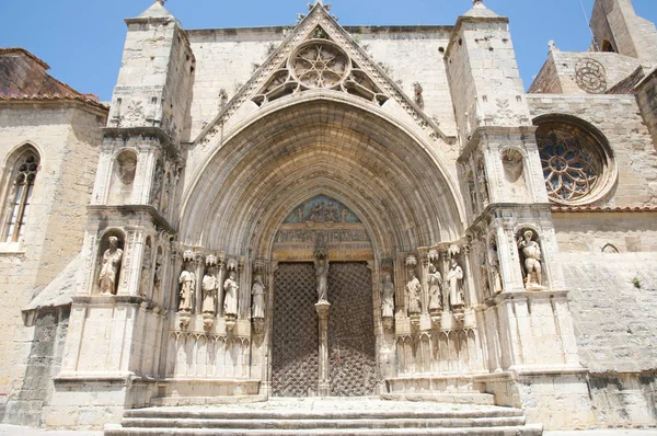 Chiesa Santa Maria Mayor Morella Spagna — Foto Stock