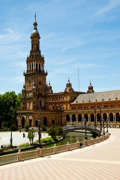 Plaza España Sevilla España — Foto de Stock