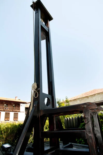 French Guillotine Display — Stock Photo, Image