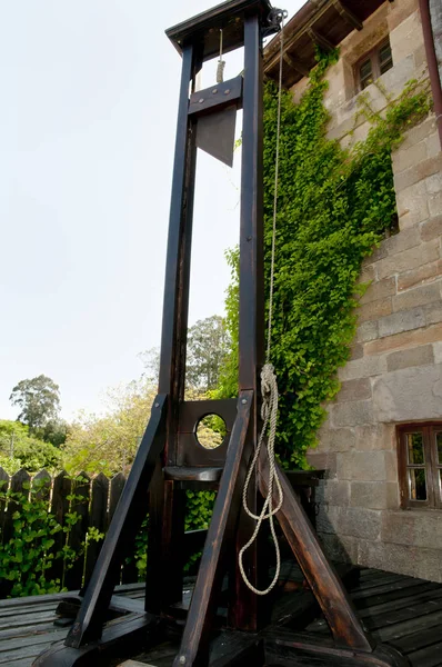 French Guillotine Display — Stock Photo, Image