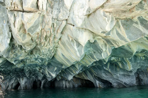 Marmor Grottor Carrera Lake Chile — Stockfoto