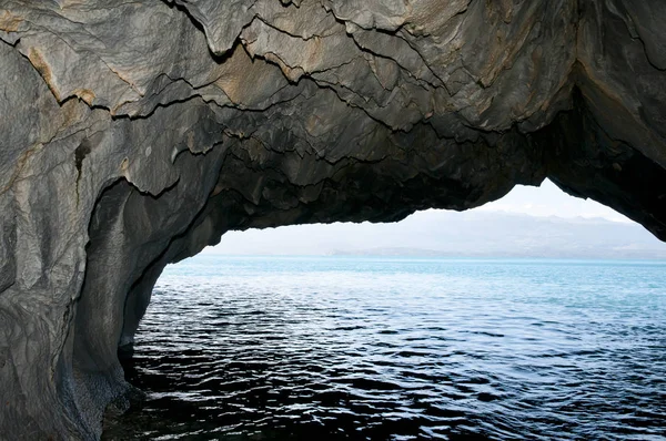 Cuevas Mármol Lago Carrera Chile —  Fotos de Stock