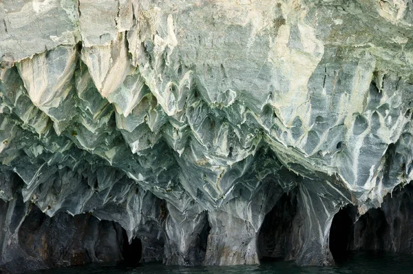 Marmor Grottor Carrera Lake Chile — Stockfoto