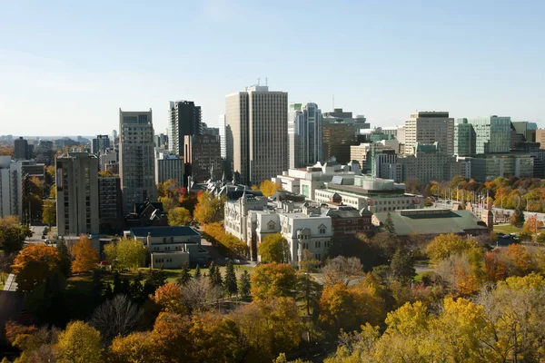 City Buildings Ottawa Canada – stockfoto