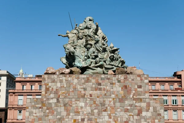 Juana Azurduy Monument Buenos Aires Argentinien — Stockfoto