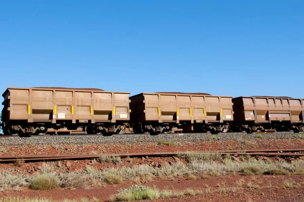 Eisenerzzug Australien — Stockfoto
