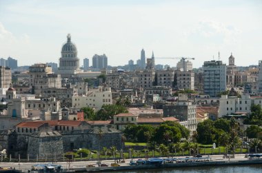 Eski Havana Cityscape - Küba