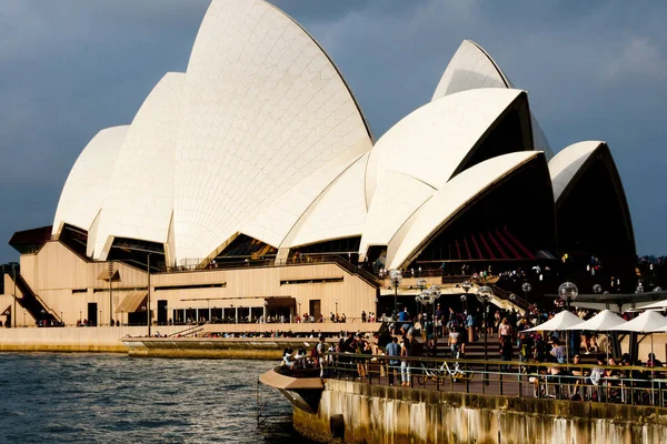 Sydney Australia Kwietnia 2018 Opery Circular Quay — Zdjęcie stockowe