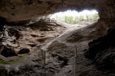 Picturesque Milodon Cave - Chile clipart