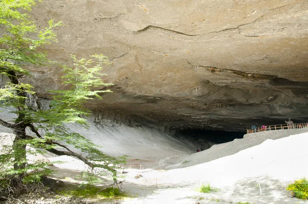 Caverna Pitoresca Milodon Chile — Fotografia de Stock