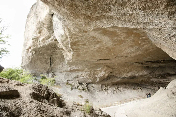 Caverna Pitoresca Milodon Chile — Fotografia de Stock