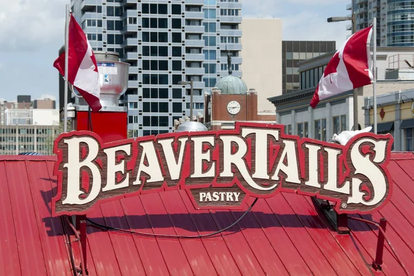 Ottawa Canadá Mayo 2015 Beavertails Una Marca Registrada Que Vende —  Fotos de Stock