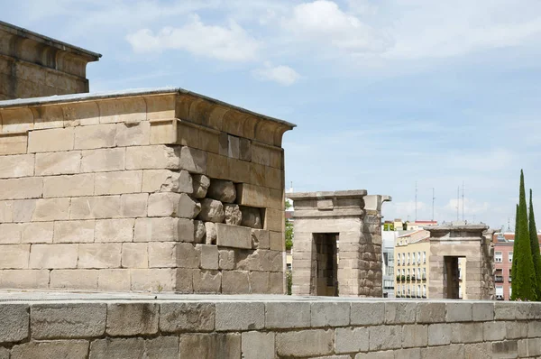 Tempio Debod Madrid Spagna — Foto Stock