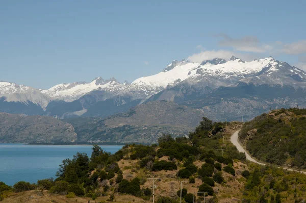 Carretera Austral Road Chile — Fotografia de Stock