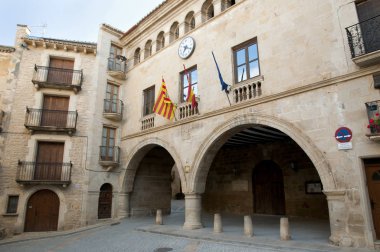 Main Square - Calaceite - İspanya
