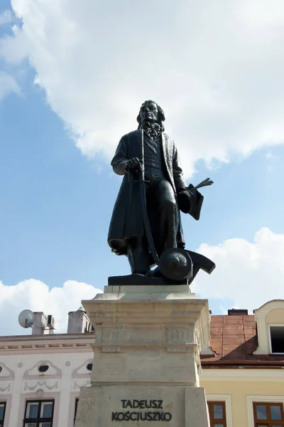 Tadeusz Kosciuszko Statue Rzeszow Polen — Stockfoto