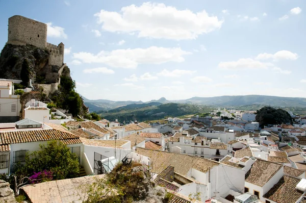 Olvera Stad Spanien — Stockfoto