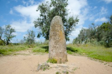 Menir dos Almendres - Evora - Portekiz