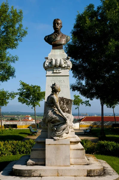 Statue Barahona Diana Park Evora Portugal — Photo