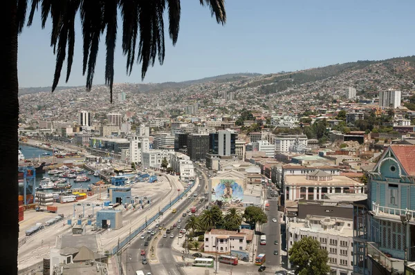 Bâtiments Valparaiso City Chili — Photo