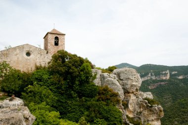 Siurana Cliff köyü - İspanya