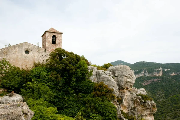 Siurana Cliff Village Spanien — Stockfoto